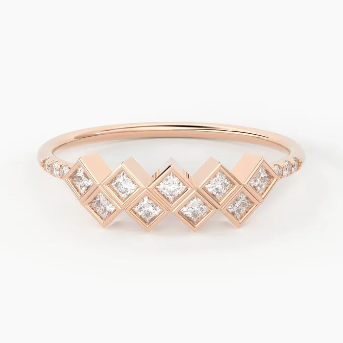 Jalvi Co Rings Princess Cut Diamond Bezel Ring 14k Gold Princess Cut Womens Wedding Ring Available in Rose Gold White Gold Jalvi Co Rings Princess Cut Diamond Bezel Ring 14k Gold Princess Cut Womens Wedding Ring Available in Rose Gold White Gold