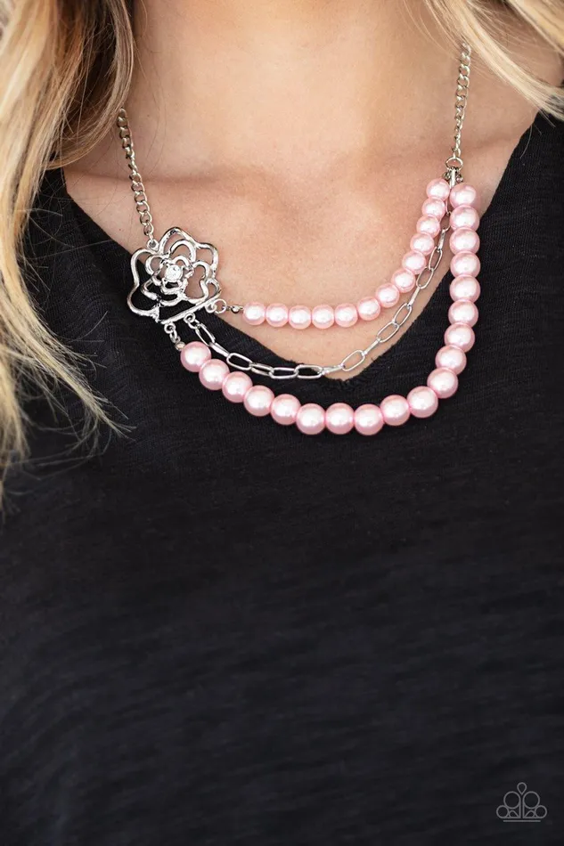 Necklaces Paparazzi Accessories Fabulously Floral Pink Necklace Jewelry by Bretta Necklaces Paparazzi Accessories Fabulously Floral Pink Necklace Jewelry by Bretta