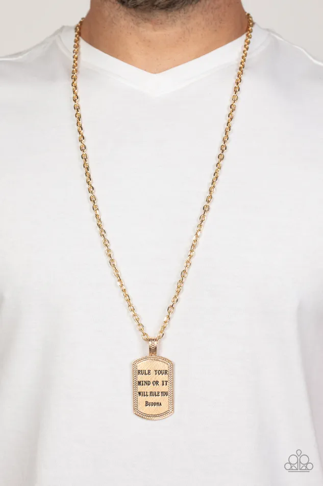 Paparazzi Accessories Empire State of Mind Gold Necklace Jewelry by Bretta Necklaces Paparazzi Accessories Empire State of Mind Gold Necklace Jewelry by Bretta Necklaces