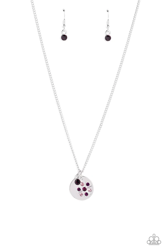 Paparazzi Accessories Necklaces Dandelion Delights Purple Necklace Jewelry by Bretta