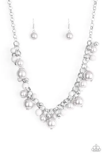 The Upstater Silver Necklace Jewelry By Bretta Paparazzi Accessories Necklaces