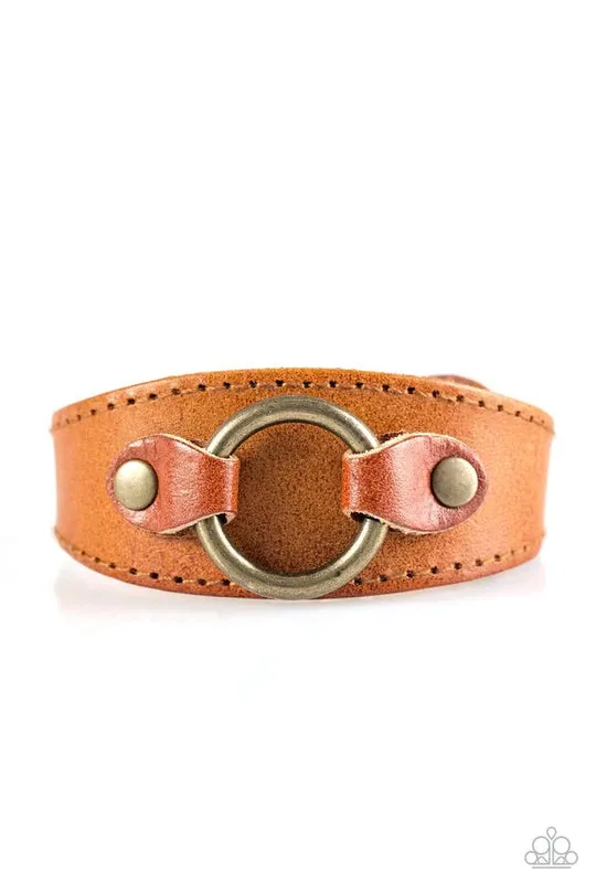 Western Wrangler Light Brown Bracelet Jewelry by Bretta Paparazzi Accessories Bracelets Western Wrangler Light Brown Bracelet Jewelry by Bretta Paparazzi Accessories Bracelets