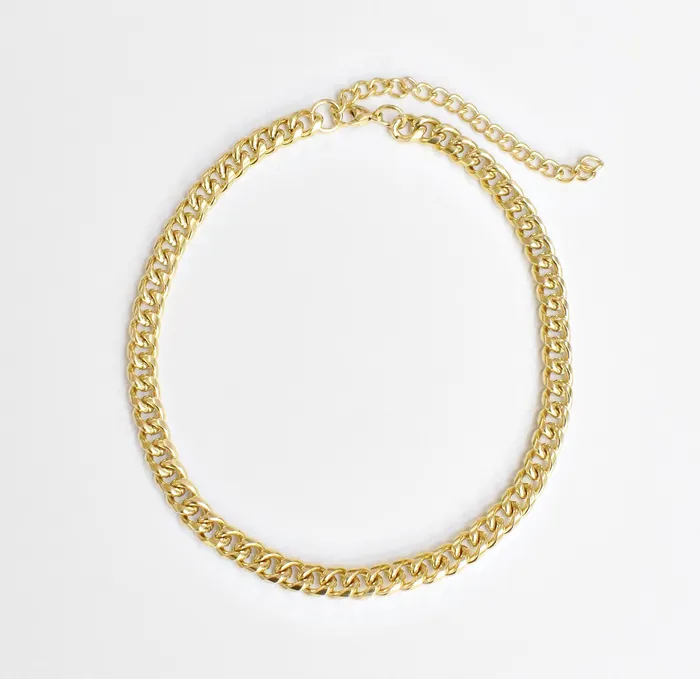 Mai Dsire MASON GOLD CUBAN CHAIN NECKLACE Necklaces