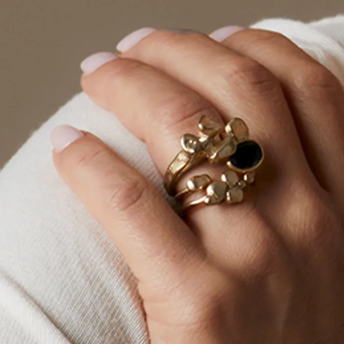 ORE BRONZE ADJUSTABLE RING Julie Cohn Design Rings