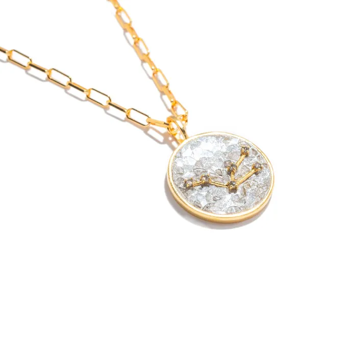 Shana Gulati Jewelry Taurus Gold Vermeil Pendant Necklace Necklaces