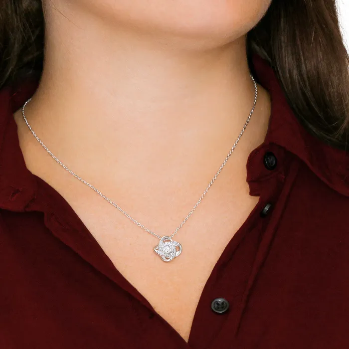ShineOn Fulfillment Necklaces Maid of Honor Proposal Wedding Party Necklace Gift From Bride Stuck with US Elegant White and Gold Wedding Theme