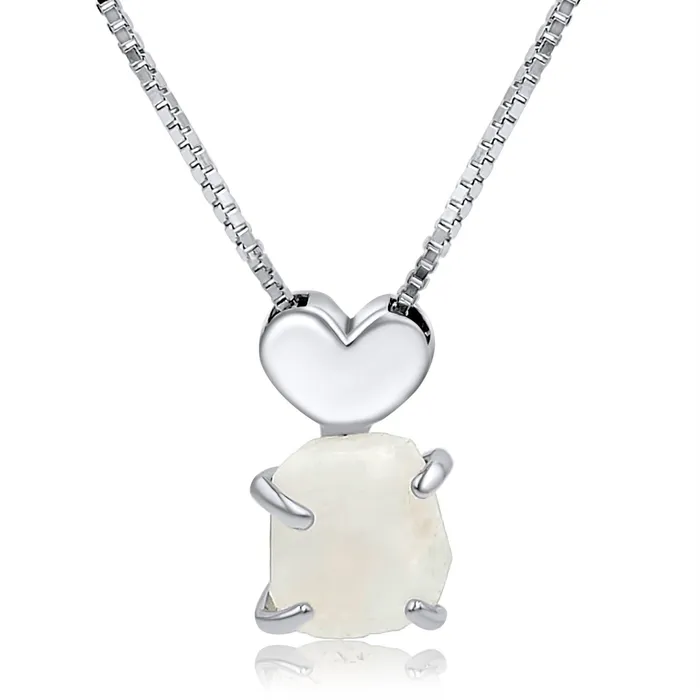 Uniquelan Jewelry Necklaces Raw Large Moonstone Necklace Uniquelan Jewelry Necklaces Raw Large Moonstone Necklace